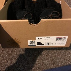 Ugg black slippers